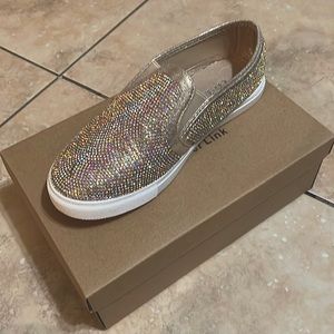 Girls sparkly shoes